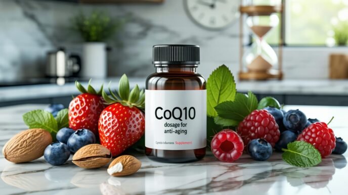 coq10 dosage for anti-aging