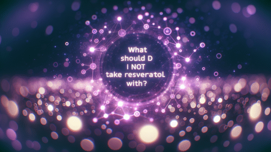 what should i not take resveratrol with?