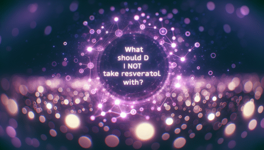 what should i not take resveratrol with?