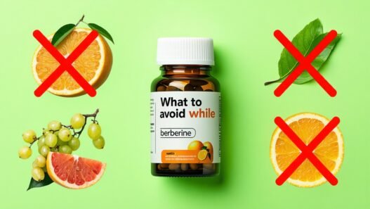 what to avoid while taking berberine?