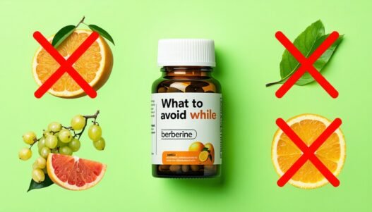 what to avoid while taking berberine?