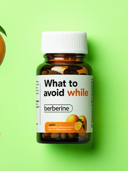 what to avoid while taking berberine?