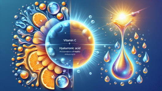 what do vitamin c and hyaluronic acid do?