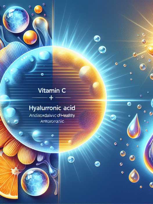 what do vitamin c and hyaluronic acid do?