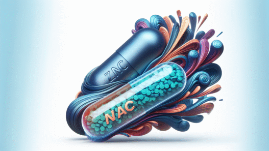 can i take zinc and nac at the same time?